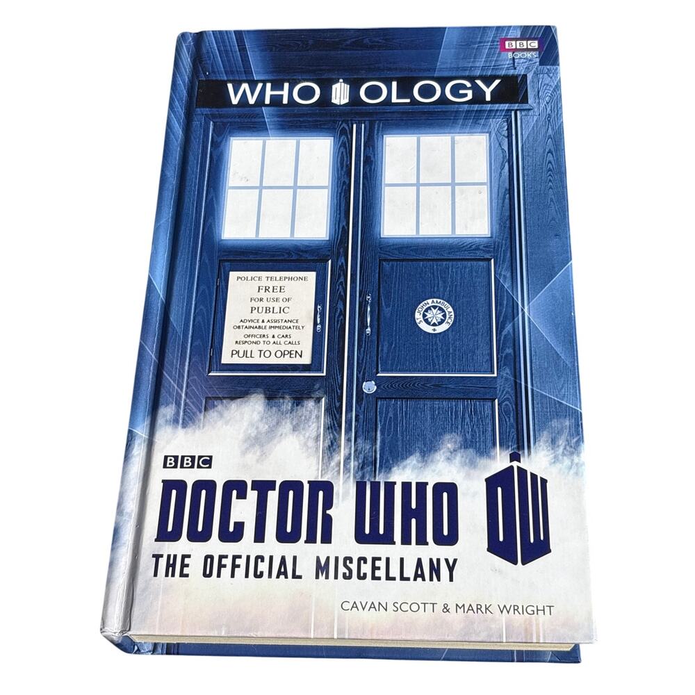BBC Doctor Who Who-ology: The Official Miscellany Hardcover Book Cavan Scott
